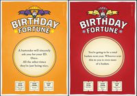 Quiplip Misfortune Birthday 6) Greeting Cards