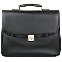Jack&Chris PU Leather Briefcase Messenger Bag Laptop Bag, MBYX011