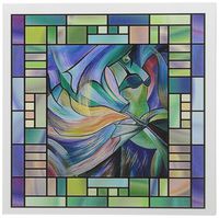 3dRose Art deco Dancer - dance, dancing, belly dance, bellydance, oriental middle eastern - Greeting Cards, 6 x 6 inches, set of 12 (gc_46761_2)