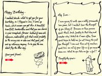 Quiplip Handwritten Yours Truly Birthday Cards, 6-Pack (YT03146PCK)