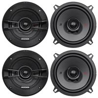 (4) Kicker 44KSC504 KSC504 5.25" 300 Watt 2-Way Car Stereo Speakers KSC50