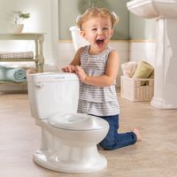 Summer My Size Potty, White - Realistic Potty Training Toilet Looks and Feels Like an Adult Toilet - Easy to Empty and Clean