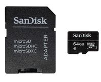 SanDisk 64GB MicroSDXC Card Class 10 UHS-1 High Performance 40MB/s 266x 64 GB