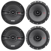 (4) Kicker 44KSC6704 KSC670 6.75" 400 Watt 2-Way Car Stereo Speakers KSC67