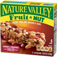 Nature Valley Granola Bars, Chewy Trail Mix, Cranberry & Pomegranate, 6.7 oz.