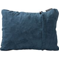 Therm-a-Rest Compressible Travel Pillow for Camping, Backpacking, Airplanes and Road Trips, Denim, Large - 16 x 23 Inches
