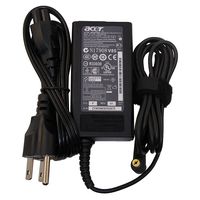 Acer 65W Laptop Charger Adapter Power Cord for Aspire 1410 4339 4830t 5250 5253 5336 5349 5532 5534 5552 5560 5720 5733 5733z 5742 5749 5750 5750z 5755 5920; Acer Iconia 6120