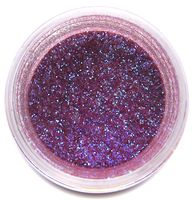 Plum Glitter Dust, 5 gram container