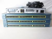 Cisco Systems CCENT CCNA CCNP CCSP CCIE Lab Kit - 3X WS-C2950-24 Switches 1841 ISR Router