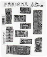 Stampers Anonymous CMS337 Cling Stamp Tholtz Ticketbooth