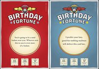 Quiplip Misfortune Birthday 6) Greeting Cards