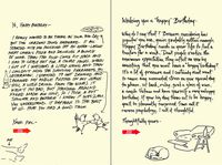 Quiplip Handwritten Yours Truly Birthday Cards, 6-Pack (YT04116PCK)