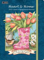 Lang 2017 Heart & Home Classic Engagement Planner, 6 x 8 inches (17991017017)