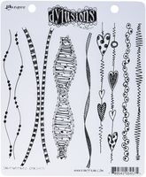 Ranger DYR-34575 Dyan Reaveley's Dylusions Cling Stamp Collections, 8.5 by 7-Inch, Inbetweenies