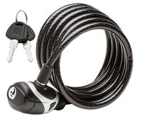 Schwinn Cable Bike Lock, Key Lock, 6-Feet x 8mm