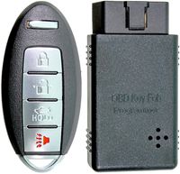 APDTY 00260 Replacement Keyless Entry Remote Key Fob Transmitter w/Auto Programming Tool Fits Select Nissan or Infiniti Models (View Compatibility Chart To Verify Your Specific Model)