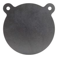 ShootingTargets7 - AR500 Steel Gong Target - 8 x 1/2 inch for Large Rifles to 338 Lapua - Laser Cut USA Steel