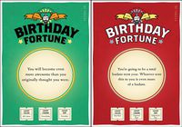 Quiplip Misfortune Birthday 6) Greeting Cards