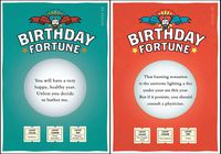 Quiplip Misfortune Birthday 6) Greeting Cards