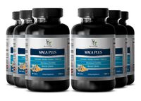 Natural Sex Pill - MACA Plus - Natural maca Powder - 6 Bottle 360 Tablets