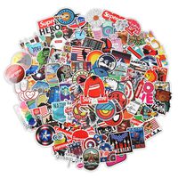 100pcs Stickers VSCO Girls Stickers Skateboard Laptop Bike Luggage Bike Waterproof Vinyl Stickers 03