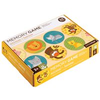 Petit Collage Memory Game, Animals and Babies (24 Chunky Cards to Match)