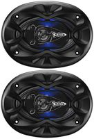 BOSS Audio Systems BE464 250 Watt Per Pair, 4 x 6 Inch, Full Range, 4 Way Car Speakers Sold in Pairs