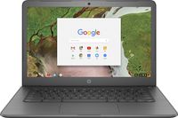 HP Chromebook 14-ca061dx - 14in HD Touch - Celeron N3350 - 4GB - 32GB eMMC - Gray (Renewed)