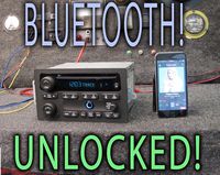 UNLOCKED! CHEVY GM GMC CD PLAYER STEREO w/BLUETOOTH! - SUBURBAN, SIERRA, TAHOE, SILVERADO, YUKON 03 04 05 06 - SUV TRUCK - P/Ns: 15198700, 15104155, 10357894, 10359576 - DISC RADIO
