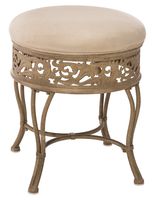 Hillsdale Villa III Vanity Stool, Antique Beige