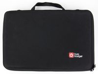 DURAGADGET Black Hard EVA Case w/Fully-Customizable & Shock-Absorbing D.I.Y Foam Interior - Compatible with Korg Volca Beats | Bass | Keys | Sample & Sample OK GO Edition Synthesizers