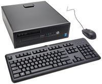 HP G5R58UT#ABA ProDesk 600 G1 Mini Desktop, 4 GB RAM, 500 GB HDD, Intel HD Graphics 4600, Black