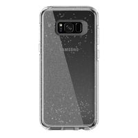 OtterBox Symmetry Clear Series for Samsung Galaxy S8+ - Frustration Free Packaging - Stardust (Silver Flake/Clear)