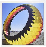 3dRose Washington, Long Beach, Kite festival - US48 JME0383 - John and Lisa Merrill - Greeting Cards, 6 x 6 inches, set of 6 (gc_95792_1)