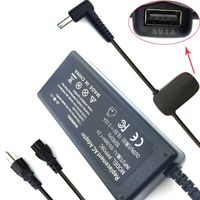 ELECBRAiN 19.5V 3.33A 65W PPP09C AC Adapter Charger for HP ChromeBook 14-Q010NR 14-Q020NR 14-Q029WM 14-Q030NR 14-Q039WM 14-Q049WM Split X2 13-M115SG with Extra USB Port