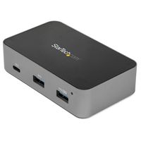 4-Port USB C Hub - USB 3.1 Gen 2 (10Gbps) - 3X USB-A & 1x USB-C - Powered - Universal Power Adapter Included (HB31C3A1CS)