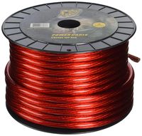 GSI GPC4R100 4 Gauge Power.Ground Cables (Red)