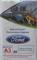 A3 MyFord Touch Performance Upgrade USB / SD COMBO PACK ,SD Navigation card for 2011 2012 Ford and Lincoln, A1 to newer better faster ( A3 SD CARD included ) , USA/CANADA MAPS