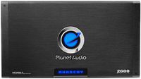 Planet Audio AC2600.2 2 Channel Car Amplifier - 2600 Watts, Full Range, Class A/B, 2-4 Ohm Stable, Mosfet Power Supply, Bridgeable