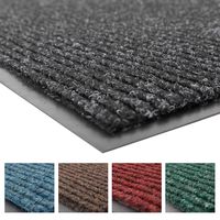 Notrax 109 Brush Step Entrance Mat, For Home or Office, 3' X 10' Charcoal
