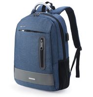 FORESTLANG Travel Laptop Backpack, Water-Resistant Business Computer Backpack with USB Charging Port & Headphone Interface for Men, Women, Teenagers - Fits 15.6inch Laptop (Blue)