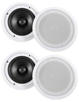 (4) Rockville HC85 8" Inch 700 Watt in-Ceiling Home Theater Speakers 8 Ohm