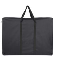 Jjring Carry-All Wired-Frame Nylon Portfolio Case, 37 Inches by 28 Inches, Black