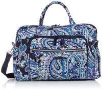 Vera Bradley Signature Cotton Weekender, Deep Night Paisley