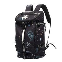 Kalesi Starry Sky Lightweight Travel Backpack Waterproof Carry-On Duffel Bag Laptop Crossbody Bag Outdoor Daypack with Shoe Compartment for College, School, Sport, Gym, Hiking (Starry Sky)
