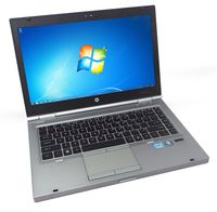 HP EliteBook 8460p 14" Laptop PC, Intel Core i7-2620M 2.70GHz, 4GB DDR3 RAM, 320GB HDD, Win-7 Pro x64 AMD Radeon HD 6470M