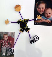 Boing Designs Soccer Magnetic Character (Sports #4)