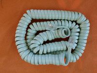 Almond 15' Handset Cord