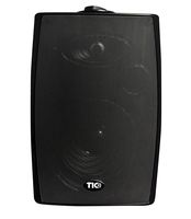 ASP90-B 6.5" Premium Black Outdoor Weather-Resistant Patio Speaker with 70v Switch (Pair)