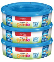 Playtex Diaper Genie Refill (810 Count Total - 3 Pack of 270 Each)
